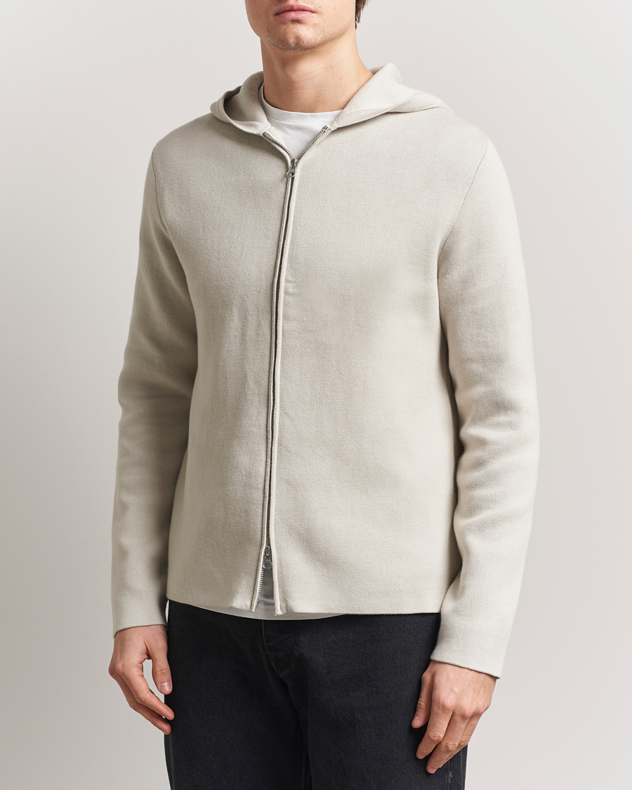 Herre | Trøjer | Samsøe Samsøe | Niklas Full Zip Hoodie Moonstruck
