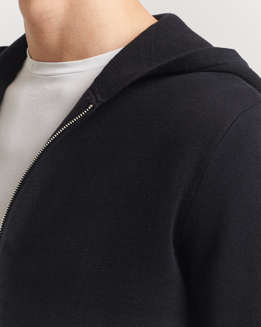 Herre | Trøjer | Samsøe Samsøe | Niklas Full Zip Hoodie Black