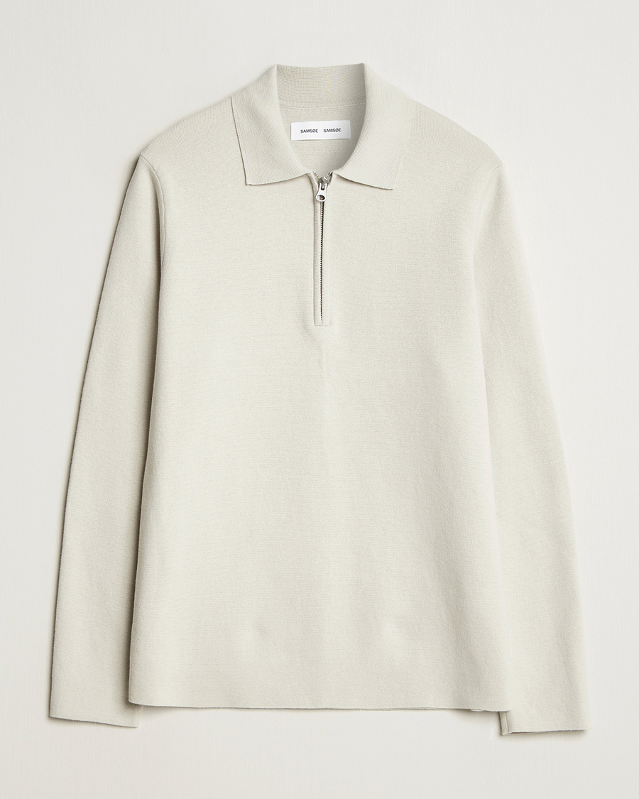 Herre | Trøjer | Samsøe Samsøe | Guna Half Zip Moonstruck