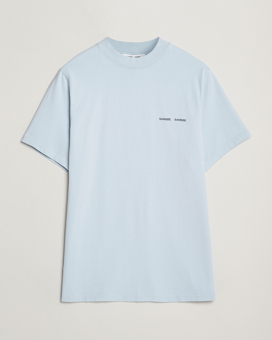 Herre | T-Shirts | Samsøe Samsøe | Norsbro Organic Cotton T-Shirt Skyway
