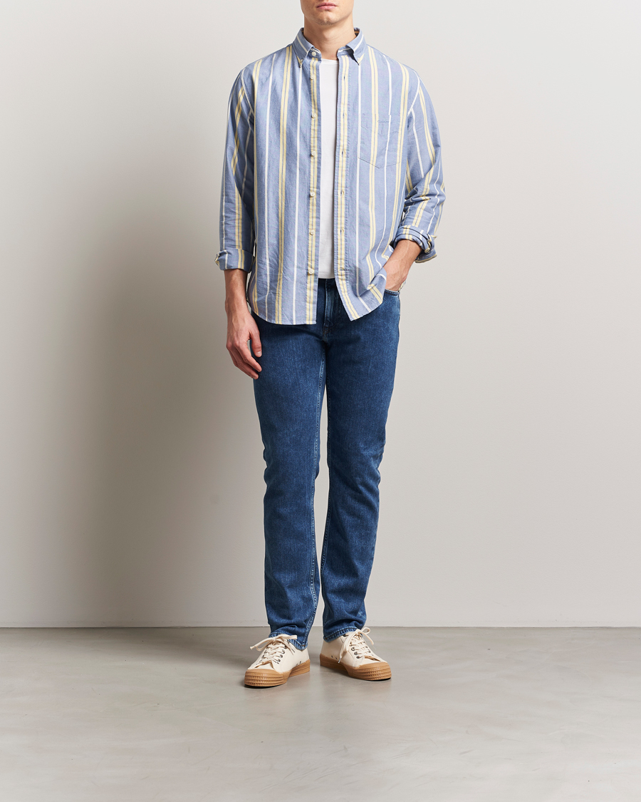 Herre | Jeans | Gant | Regular Fit Jeans Mid Blue Vintage