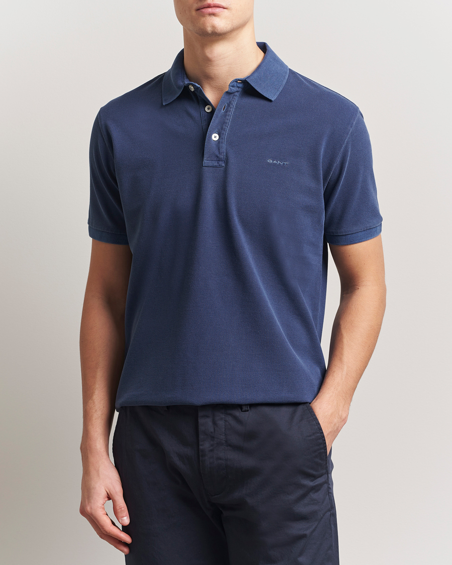 Herre | Polotrøjer | Gant | Sunfaded Polo Persian Blue