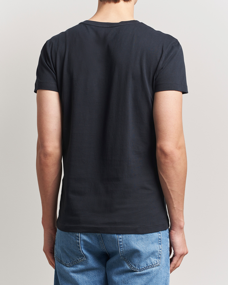 Herre | T-Shirts | Gant | 2-Pack Crew Neck T-Shirt Black