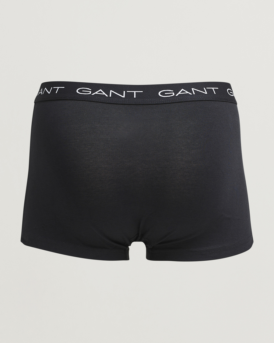 Herre | Undertøj | Gant | 3-Pack Trunks Black