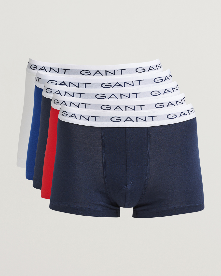 Herre | Undertøj | Gant | 5-Pack Trunks Multi
