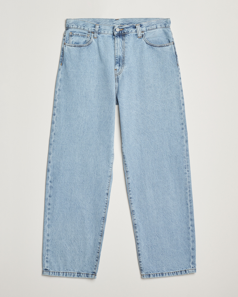 Herre | Jeans | Carhartt WIP | Landon Pant Robertson Denim Blue Bleached