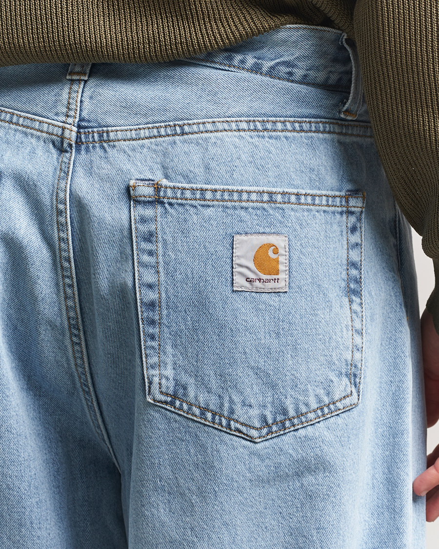 Herre | Jeans | Carhartt WIP | Landon Pant Robertson Denim Blue Bleached