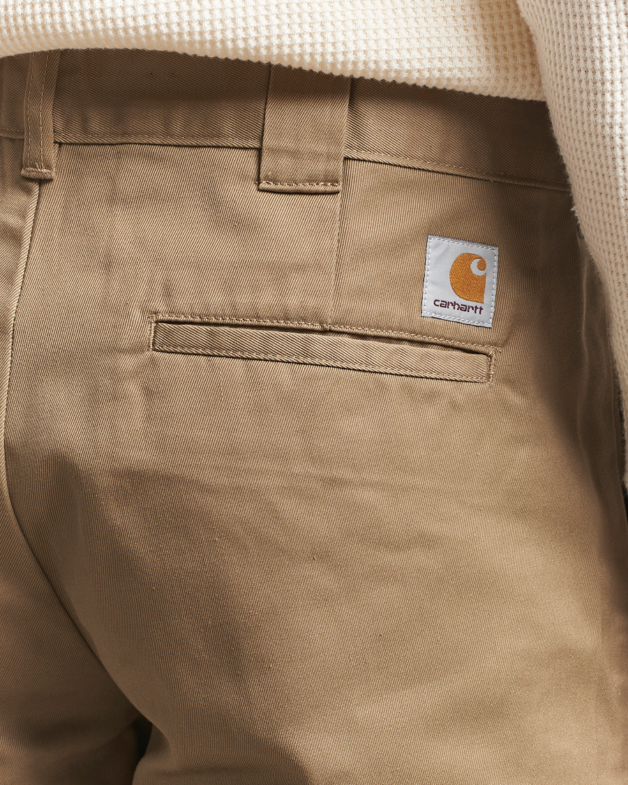 Herre | Bukser | Carhartt WIP | Master Pant Denison Twill Leather