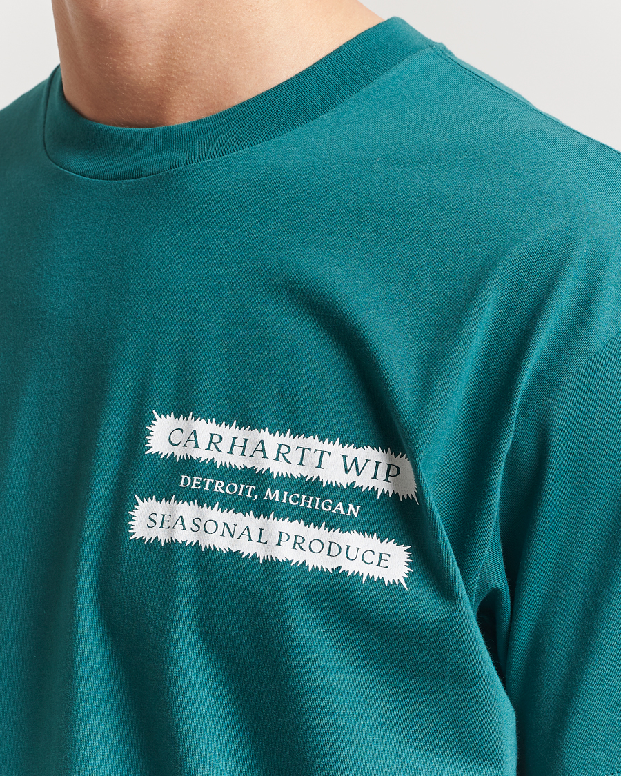 Herre | T-Shirts | Carhartt WIP | Catalogue Back Print T-Shirt Rainforest
