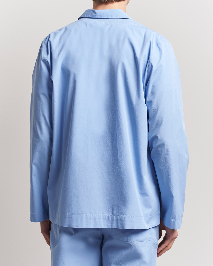 Herre | Pyjamas & Morgenkåber | Tekla | Poplin Pyjama Shirt Cornflower Blue