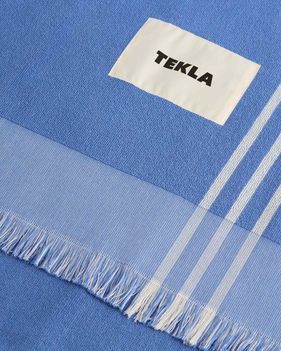 Herre | Tekstiler | Tekla | Organic Terry Beach Towel Azul