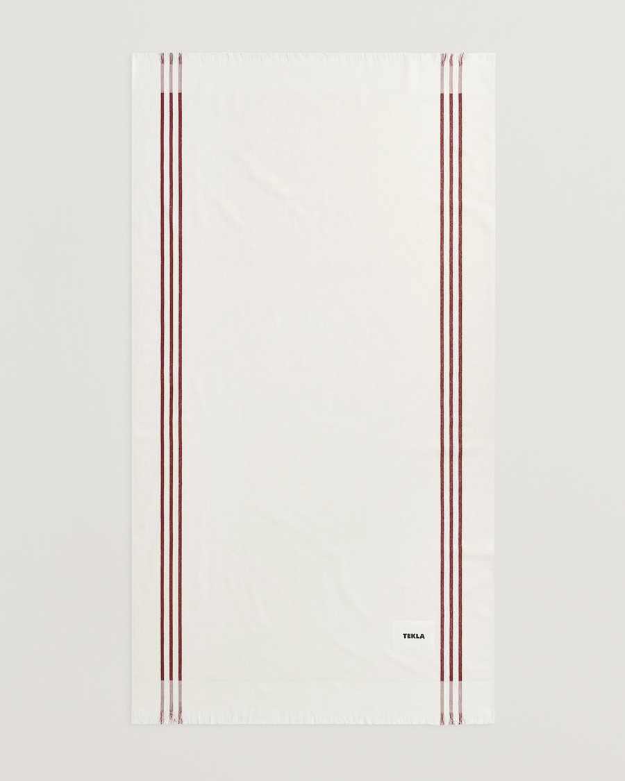 Herre | Tekstiler | Tekla | Organic Terry Beach Towel Clay