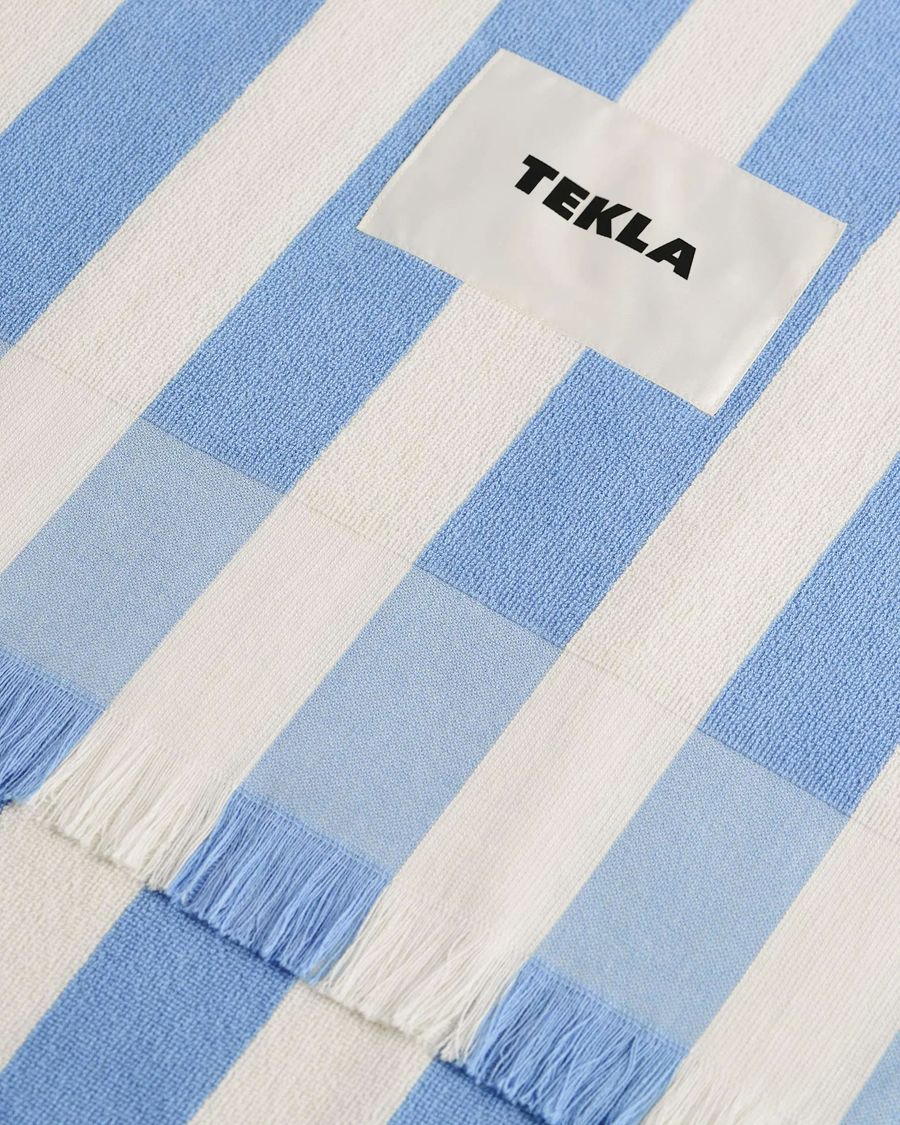 Herre | Tekstiler | Tekla | TeklaOrganic Terry Beach TowelMoro Stripes