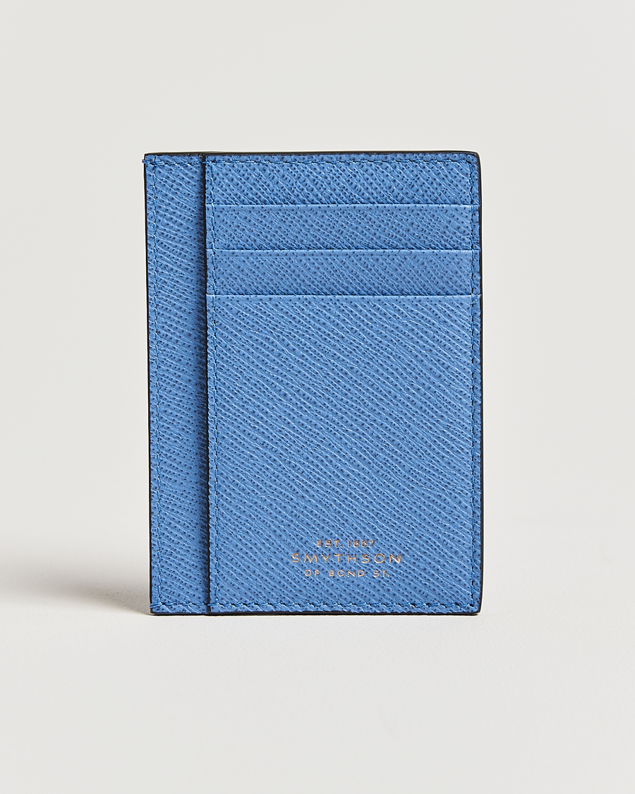 Herre | Punge | Smythson | Panama 773 Cardholder Nile Blue