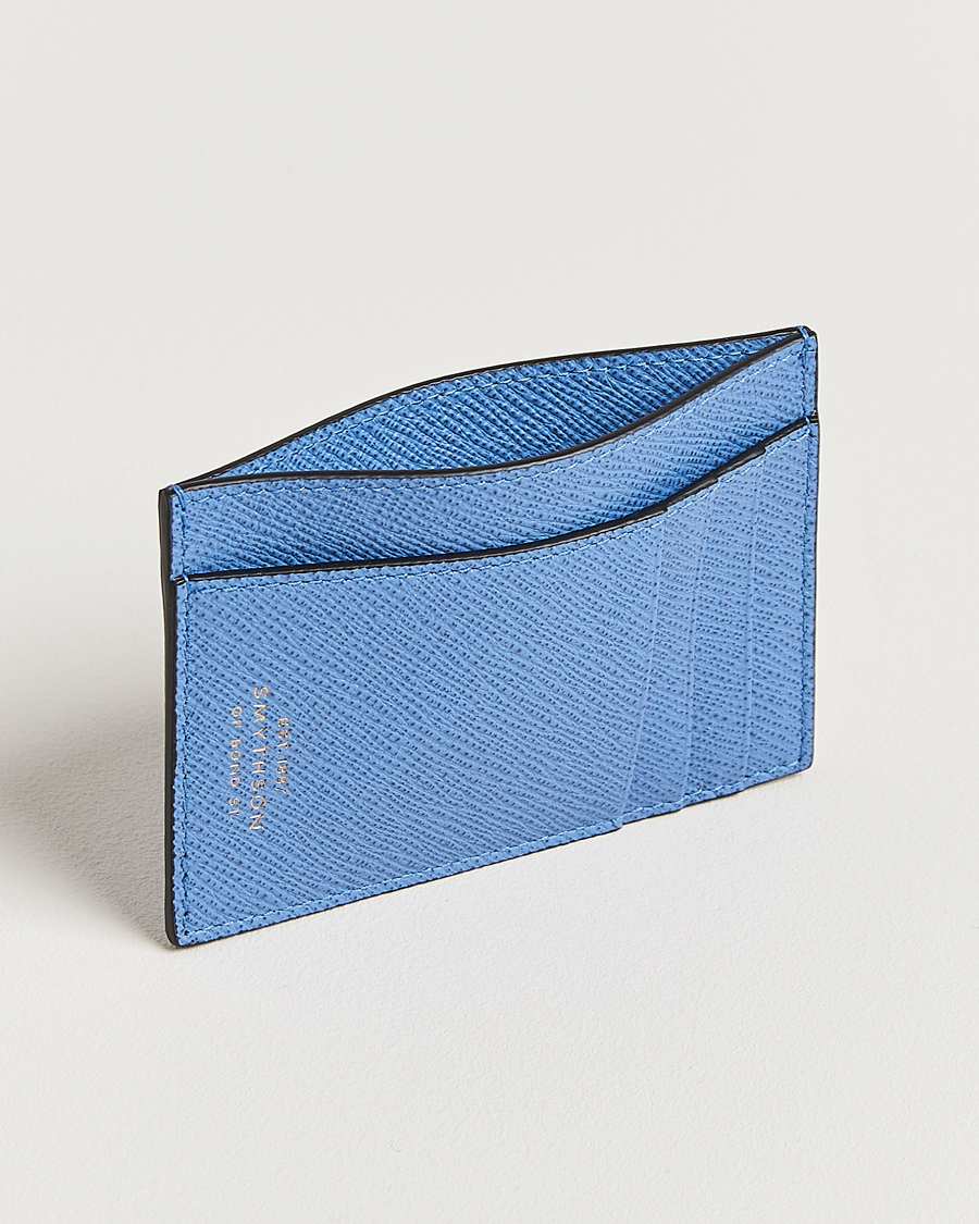 Herre | Punge | Smythson | Panama 773 Cardholder Nile Blue