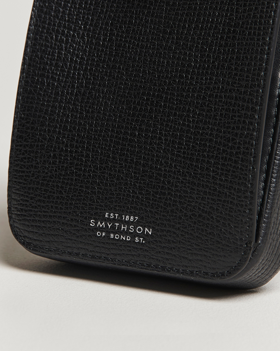 Herre | Tasker | Smythson | Ludlow Crossbody Pouch Black