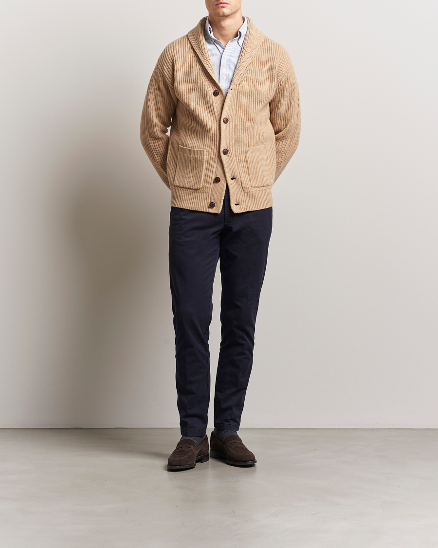 Herre | Trøjer | Polo Ralph Lauren | Wool/Cashmere Cardigan Dune Melange