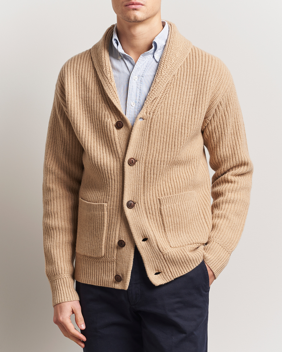 Herre | Trøjer | Polo Ralph Lauren | Wool/Cashmere Cardigan Dune Melange