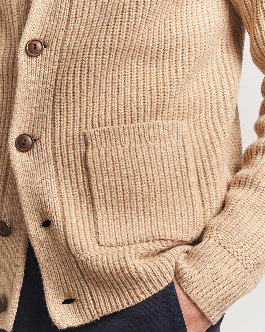 Herre | Trøjer | Polo Ralph Lauren | Wool/Cashmere Cardigan Dune Melange