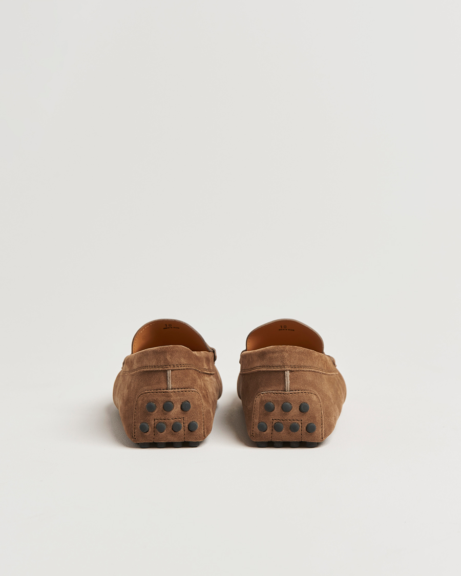 Herre | Mokkasiner | Tod's | Gommino Carshoe Brown Suede