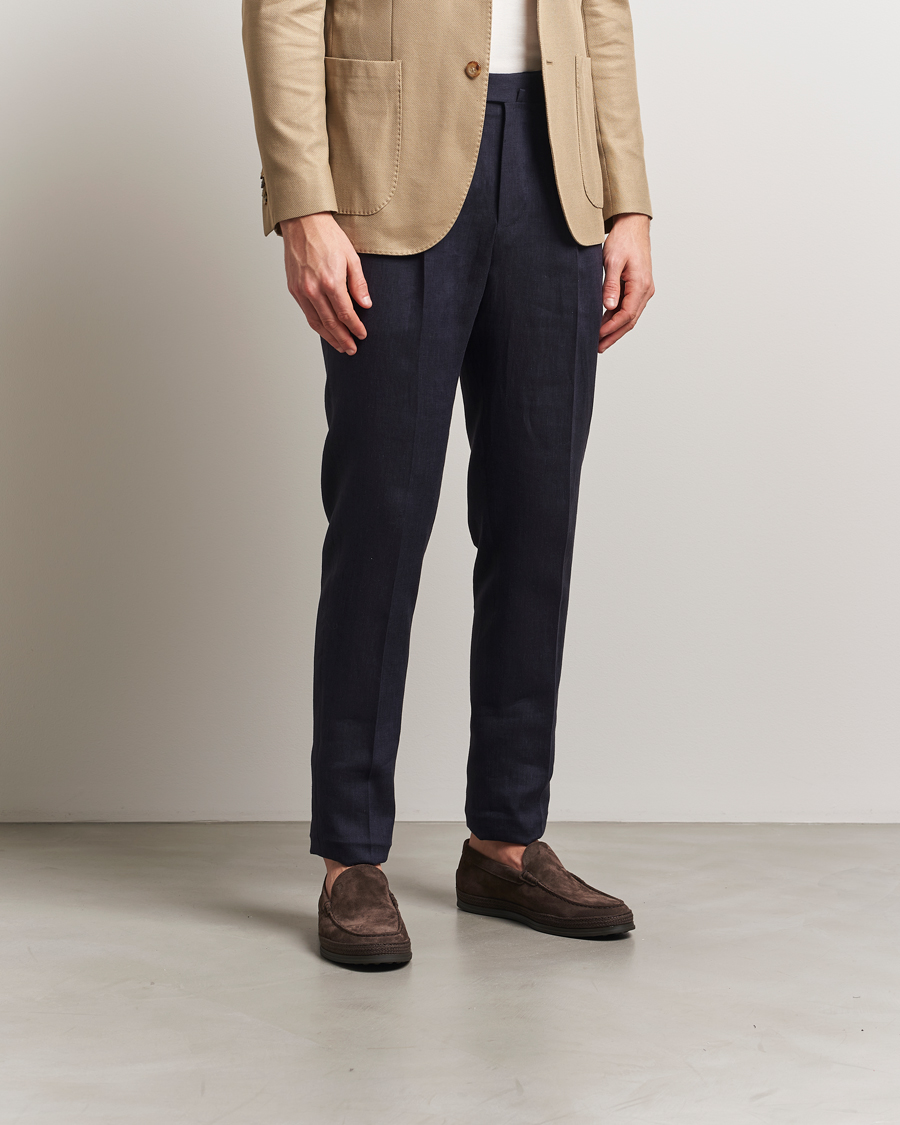 Herre | Tod's Raffia Loafer Dark Brown Suede | Tod's | Raffia Loafer Dark Brown Suede