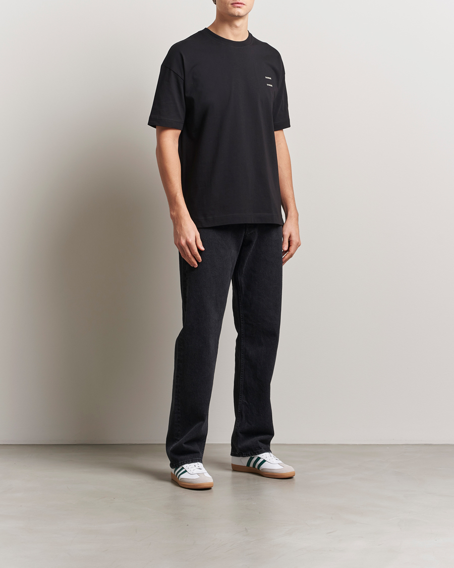 Herre | T-Shirts | Samsøe Samsøe | Joel Organic Cotton T-Shirt Black