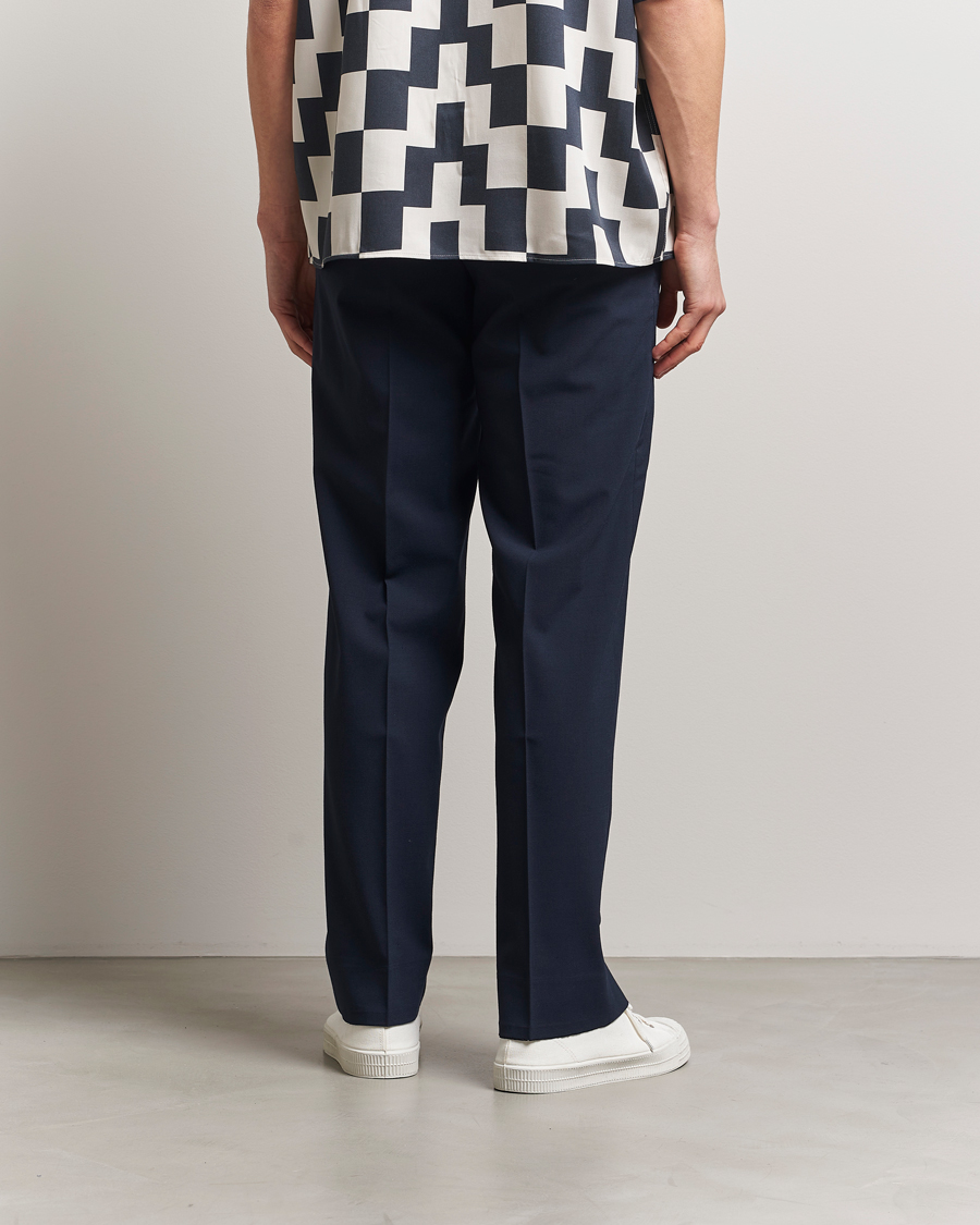 Herre | Bukser | J.Lindeberg | Gabi Drape Wool Pants Navy