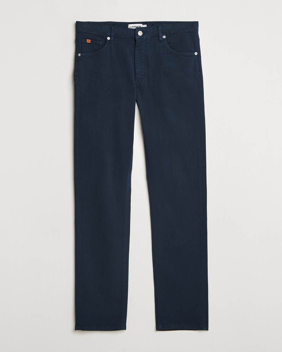 Herre | Jeans | J.Lindeberg | Jax Left Hand Twill Jeans Navy
