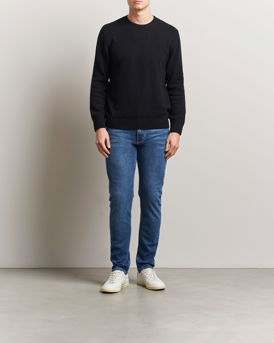 Herre | Jeans | J.Lindeberg | Jax Washed Slim Jeans Mid Blue