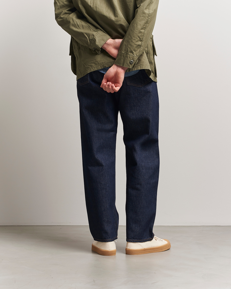 Herre | Skjorter | orSlow | 101 Dad Fit Jeans One Wash