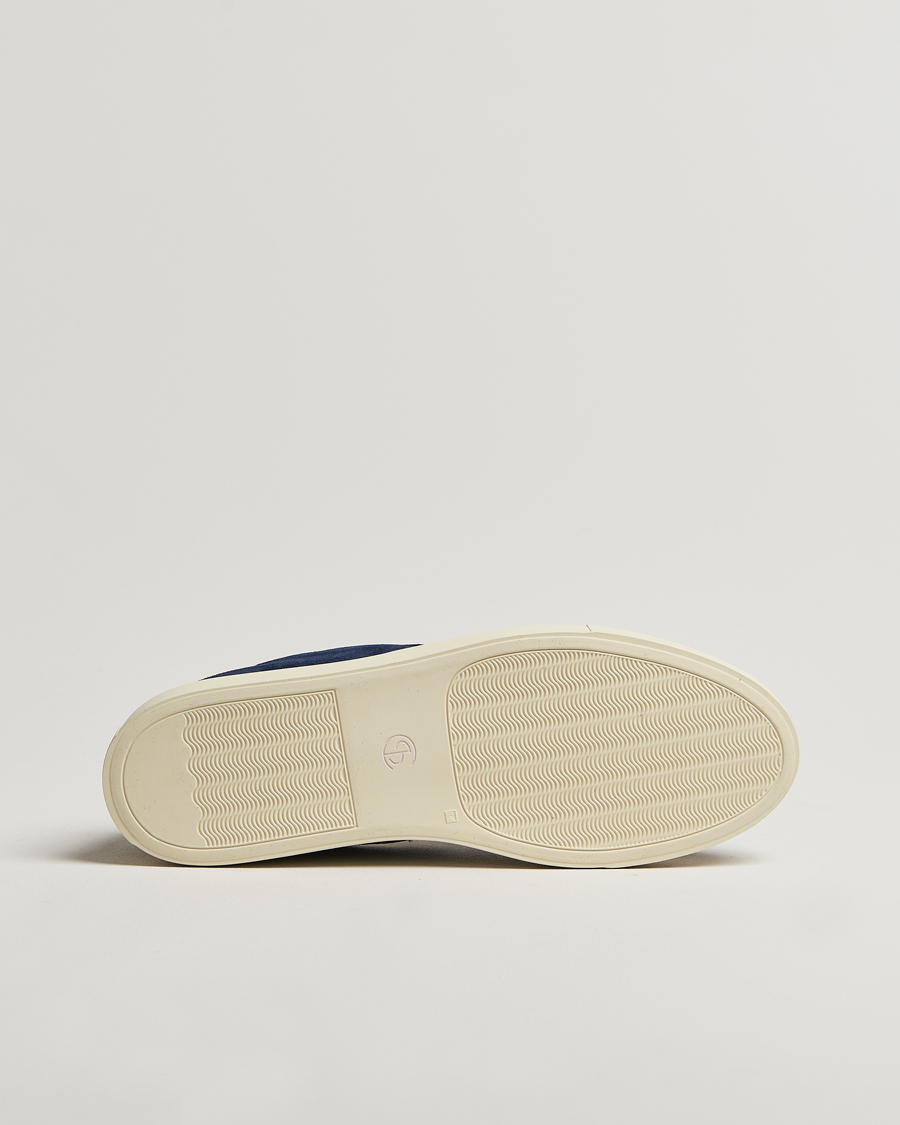 Herre | Loafers | CQP | Jetty Suede Sneaker Loafer Washed Navy