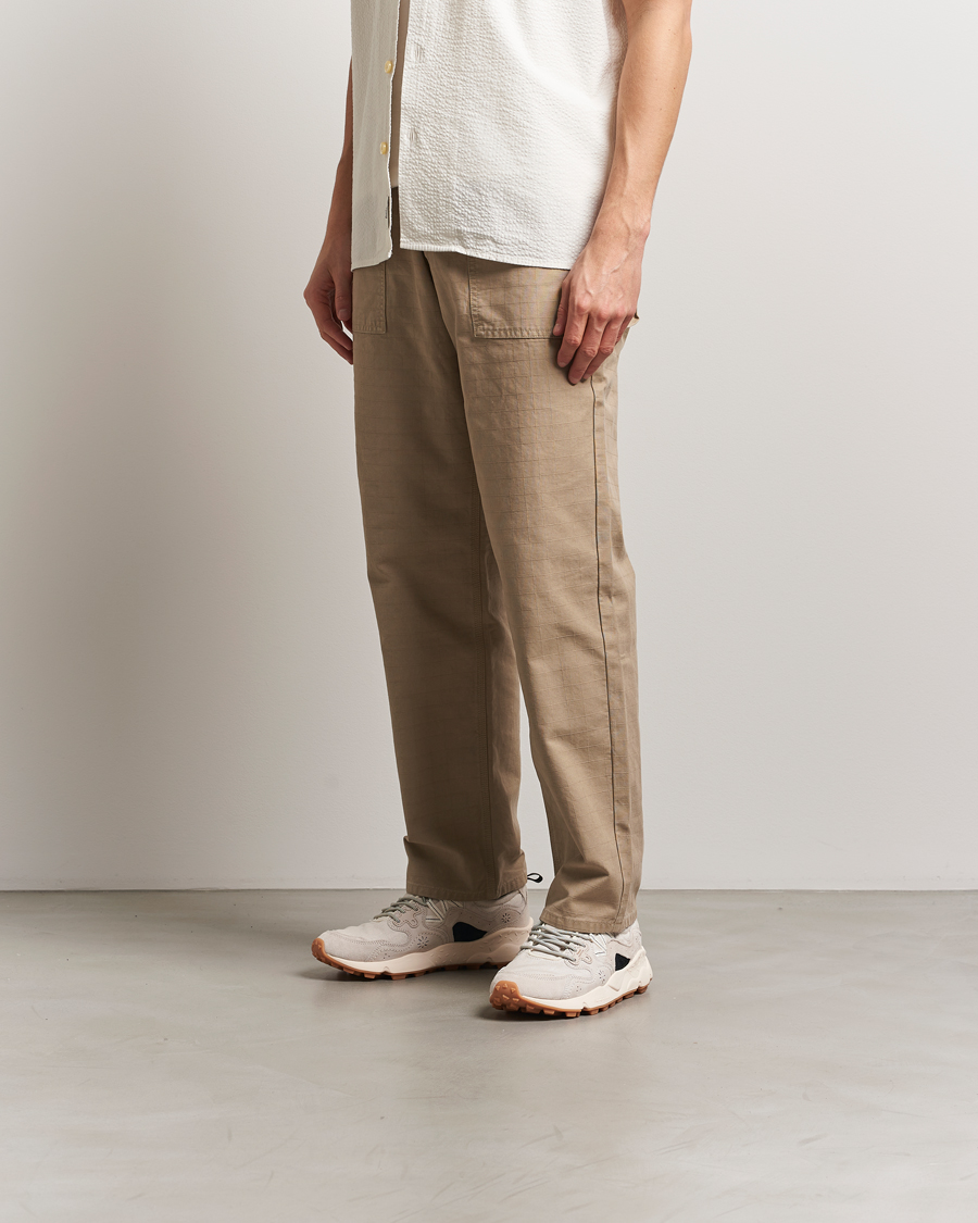 Herre | Flower Mountain Yamano 3 Suede/Nylon Sneaker Beige | Flower Mountain | Yamano 3 Suede/Nylon Sneaker Beige