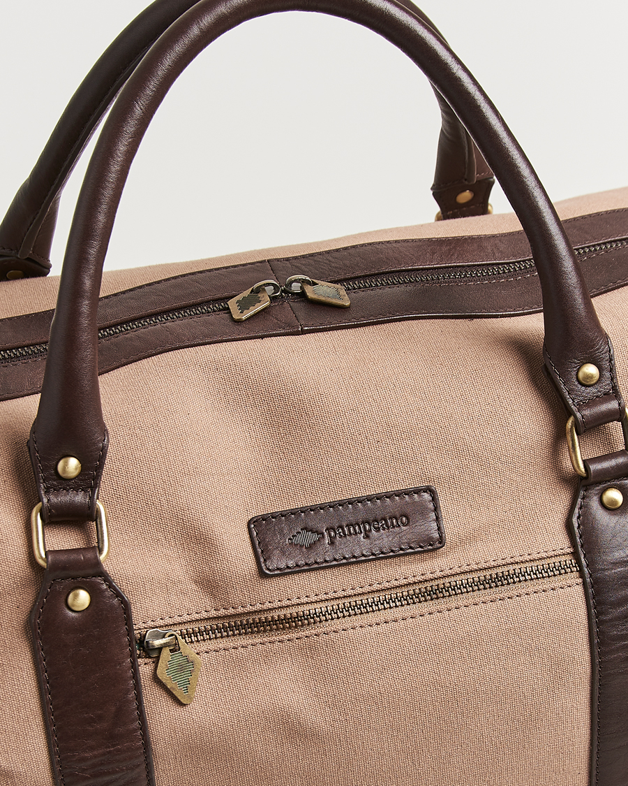 Herre | Tasker | Pampeano | Cabballero Large Canvas Weekend Bag Khaki