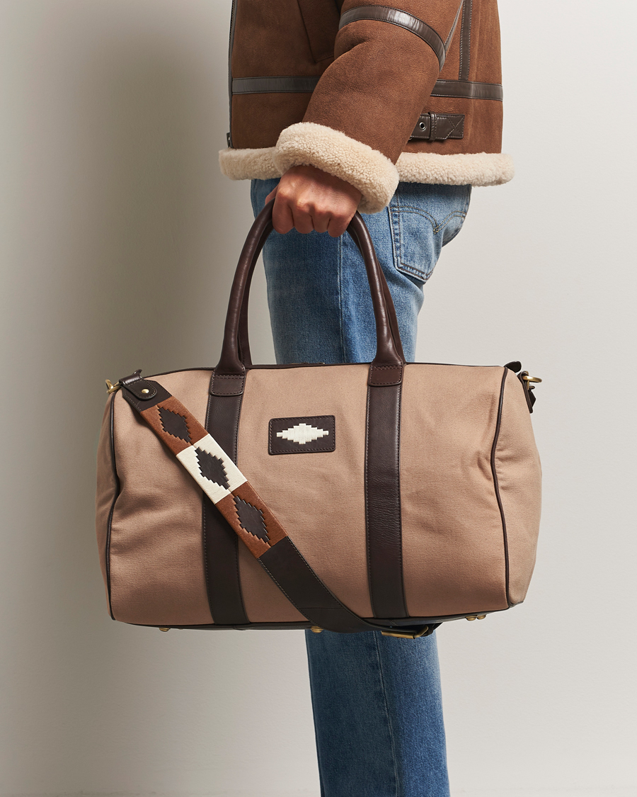 Herre | Tasker | Pampeano | Varon Small Canvas Weekend Bag Khaki