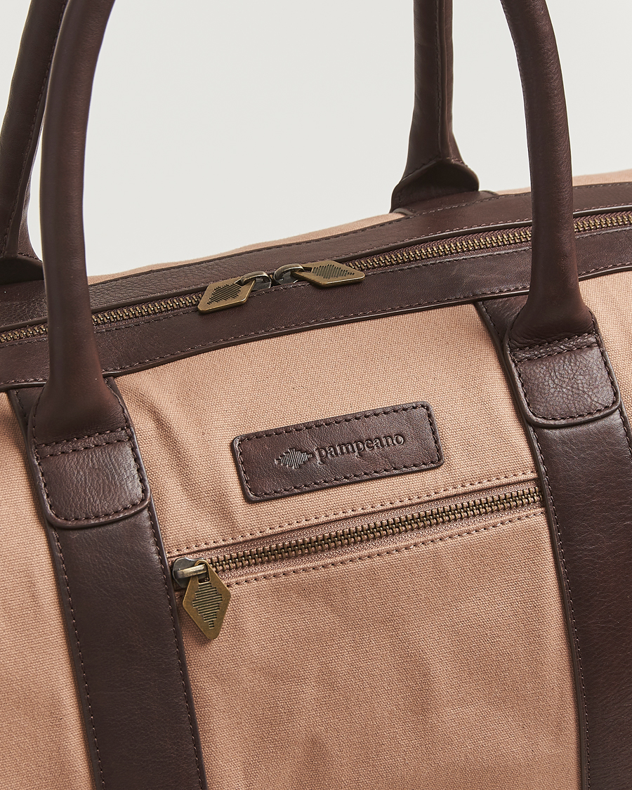Herre | Tasker | Pampeano | Varon Small Canvas Weekend Bag Khaki