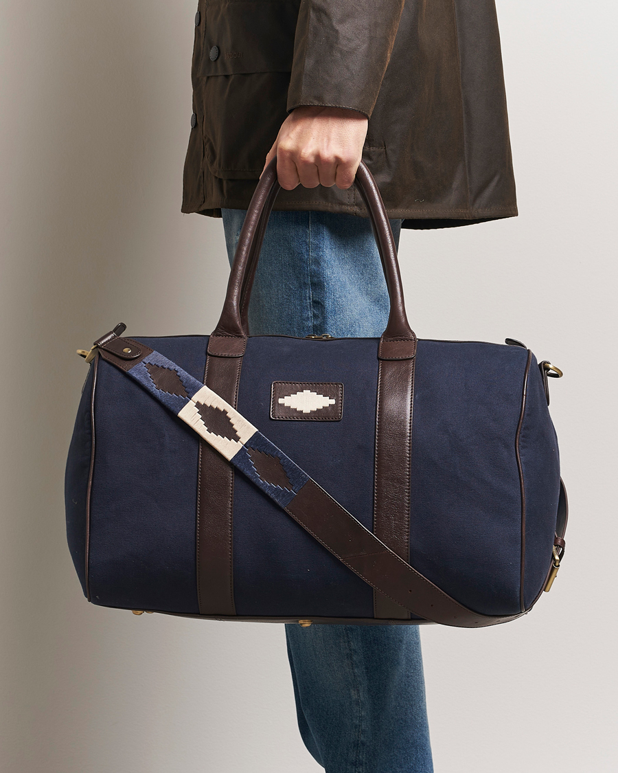 Herre | Tasker | Pampeano | Varon Small Canvas Weekend Bag Navy