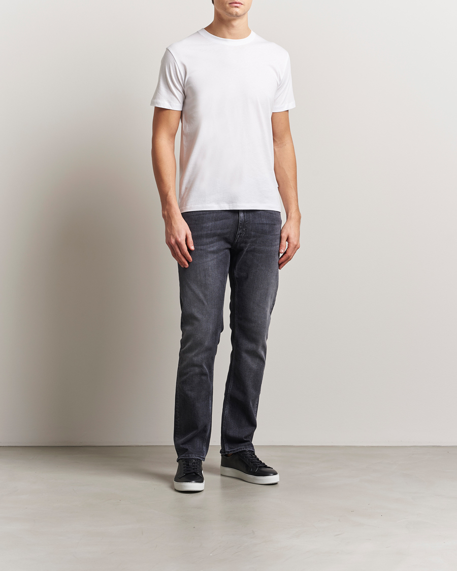 Herre | T-Shirts | Tiger of Sweden | Dillan Crew Neck T-Shirt White