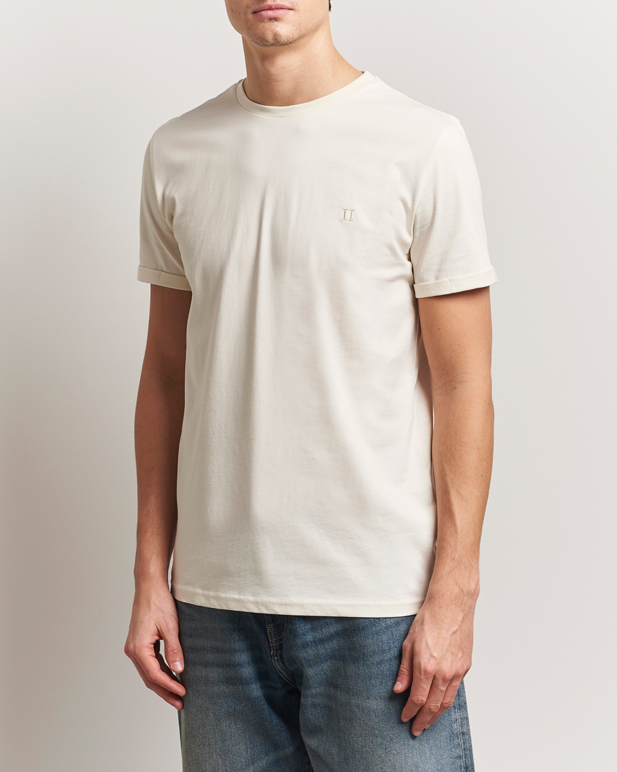Herre | T-Shirts | LES DEUX | Nørregaard Tonal T-Shirt Ivory