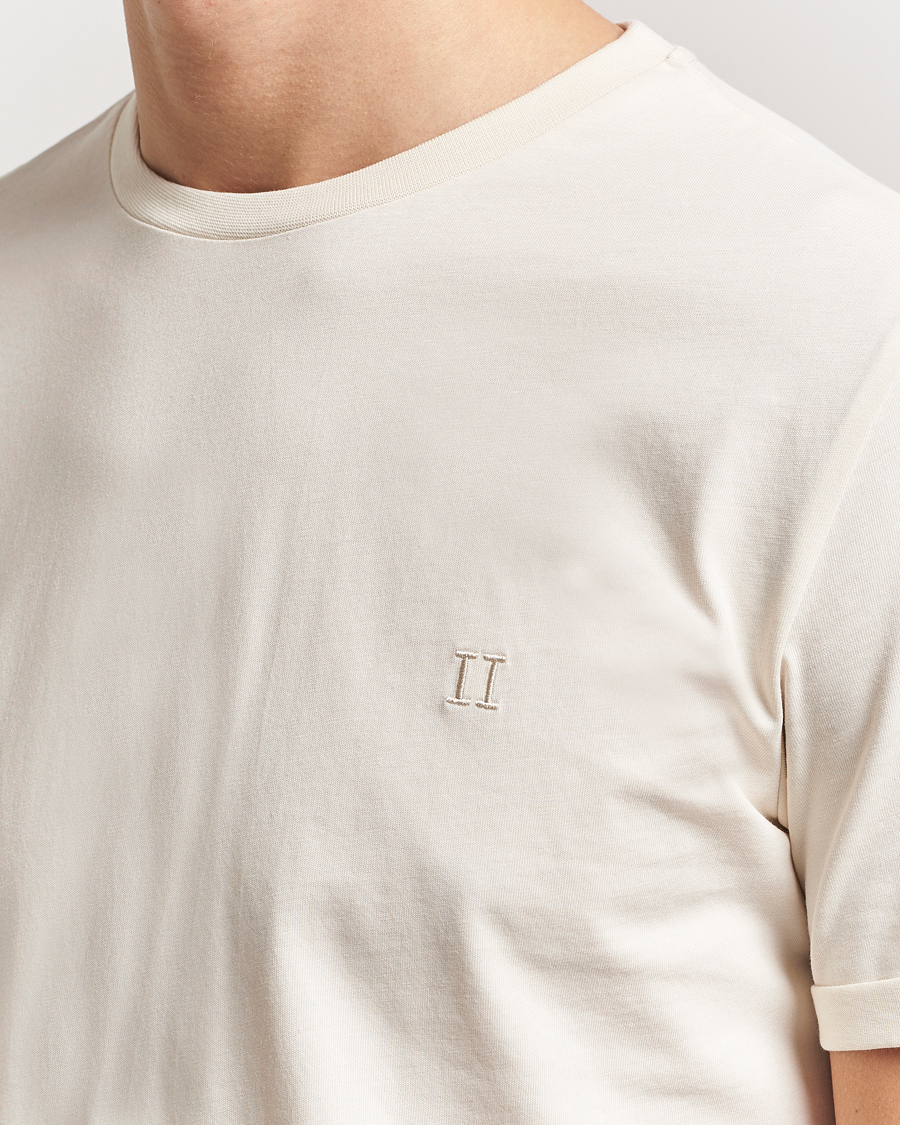 Herre | T-Shirts | LES DEUX | Nørregaard Tonal T-Shirt Ivory