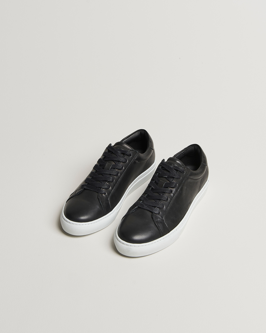 Herre | Sneakers | LES DEUX | Theodor Leather Sneakers Black