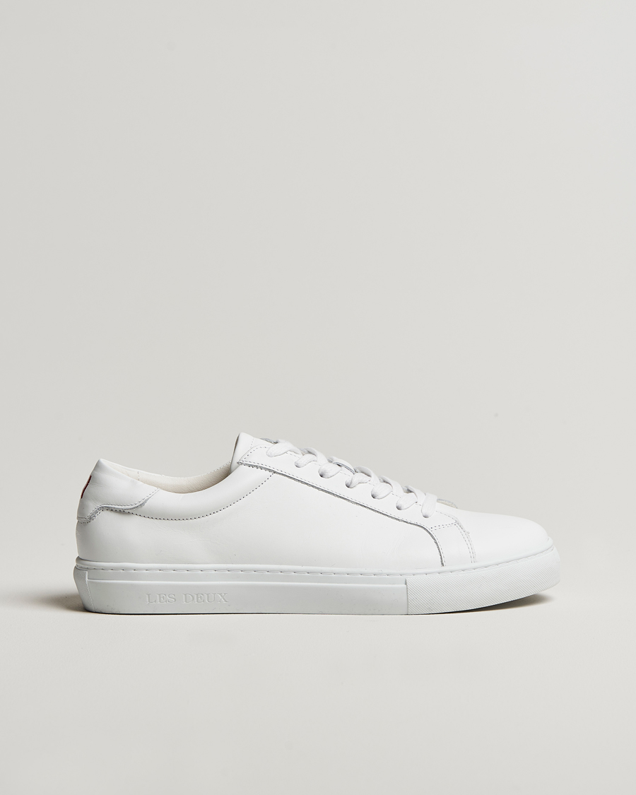 Herre | Sneakers | LES DEUX | Theodor Leather Sneakers White