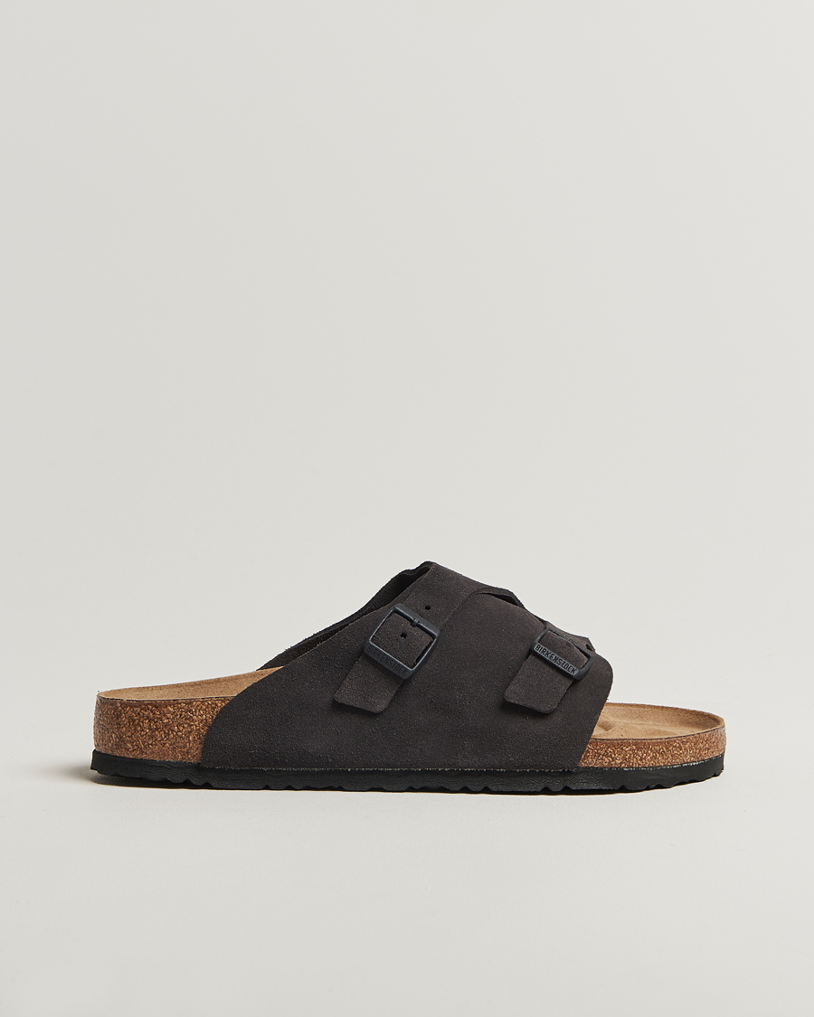 Herre | BIRKENSTOCK Zürich Velvet Grey Suede | BIRKENSTOCK | Zürich Velvet Grey Suede