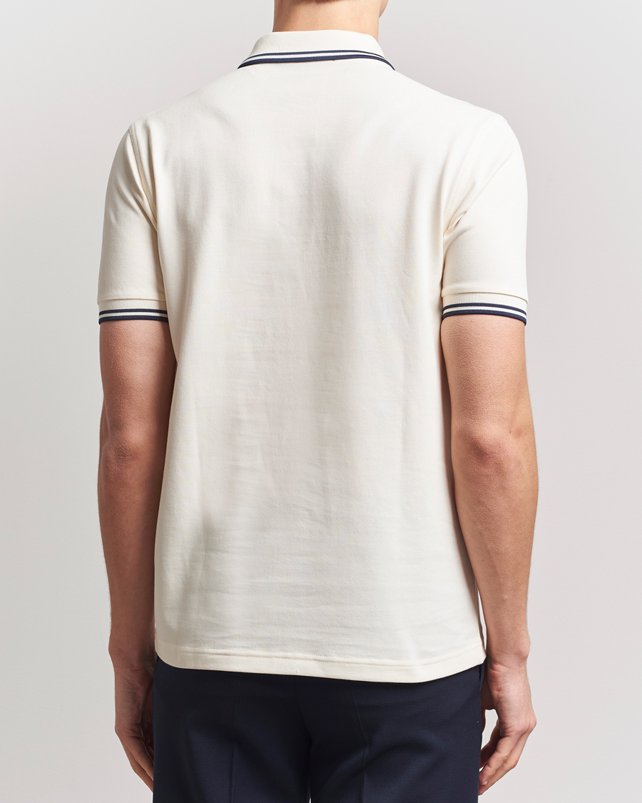Herre | Polotrøjer | Fred Perry | Twin Tipped Polo Shirt Ecru