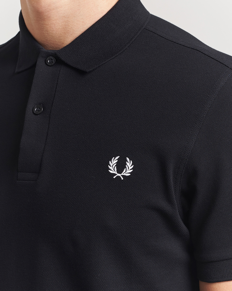 Herre | Polotrøjer | Fred Perry | Plain Polo Shirt Black