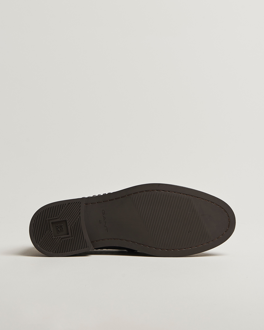 Herre | Loafers | GANT | Lozham Braided Tassle Loafer Dark Brown