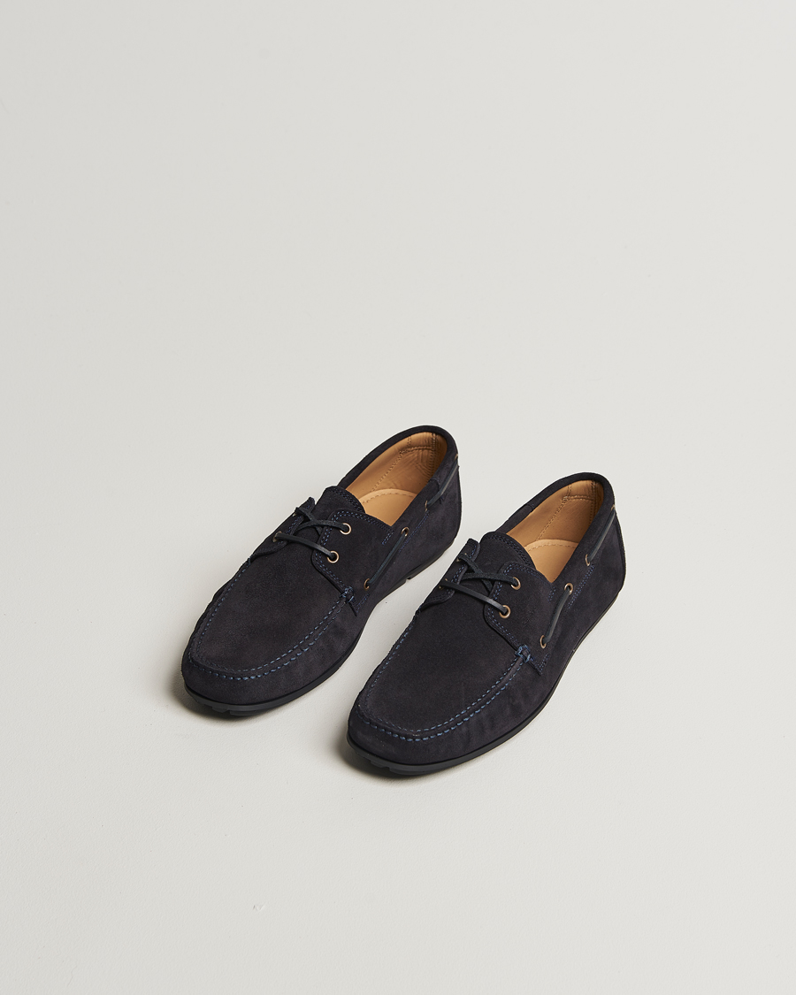 Herre | Sejlersko | GANT | Wilmon Suede Moccasin Marine