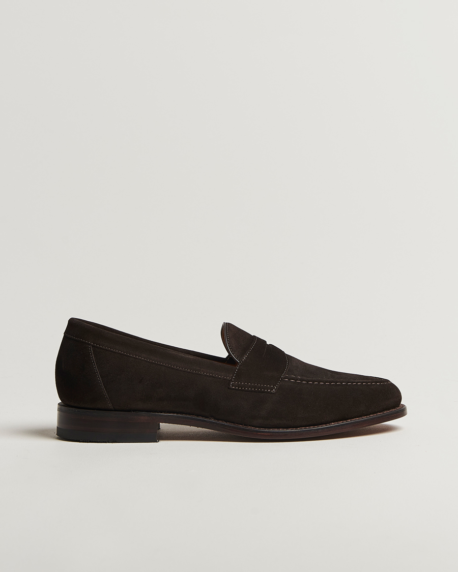 Herre | Loafers | Loake Shoemakers | Imperial Suede Loafers Dark Brown
