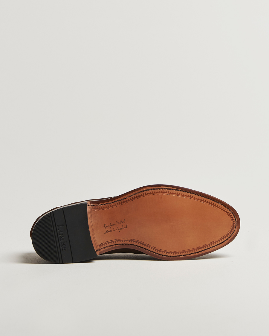 Herre | Loafers | Loake Shoemakers | Imperial Suede Loafers Brown