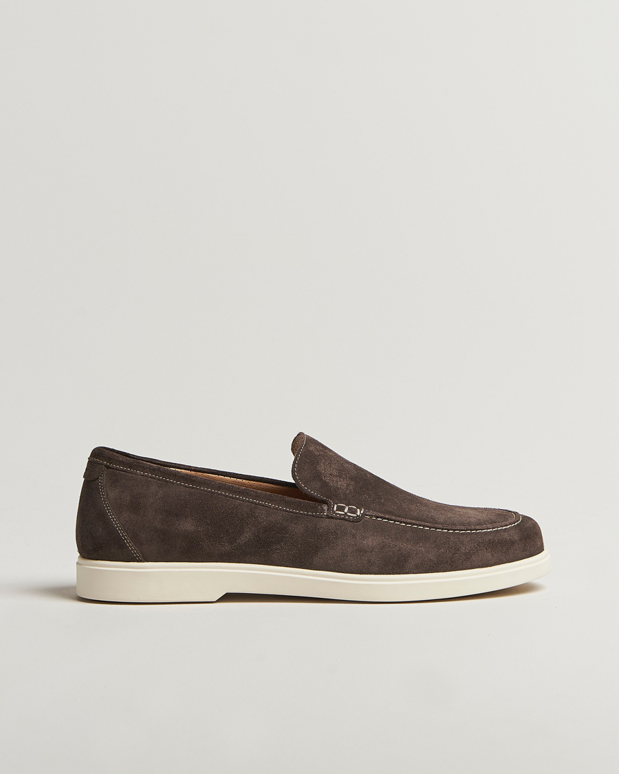 Herre | Loafers | Loake Shoemakers | Tuscany Suede Loafer Anthracite
