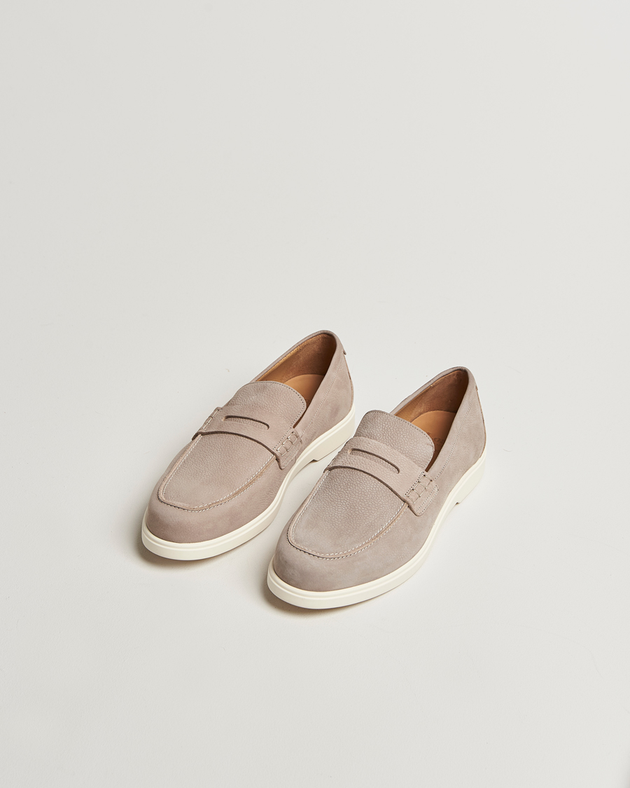 Herre | Loafers | Loake 1880 | Como Nubuck Loafers Grey